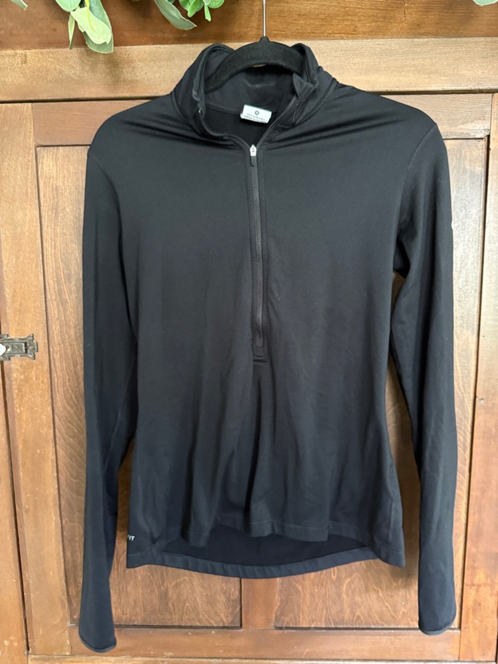 Nike Dri-Fit Ladies Black Half-Zip